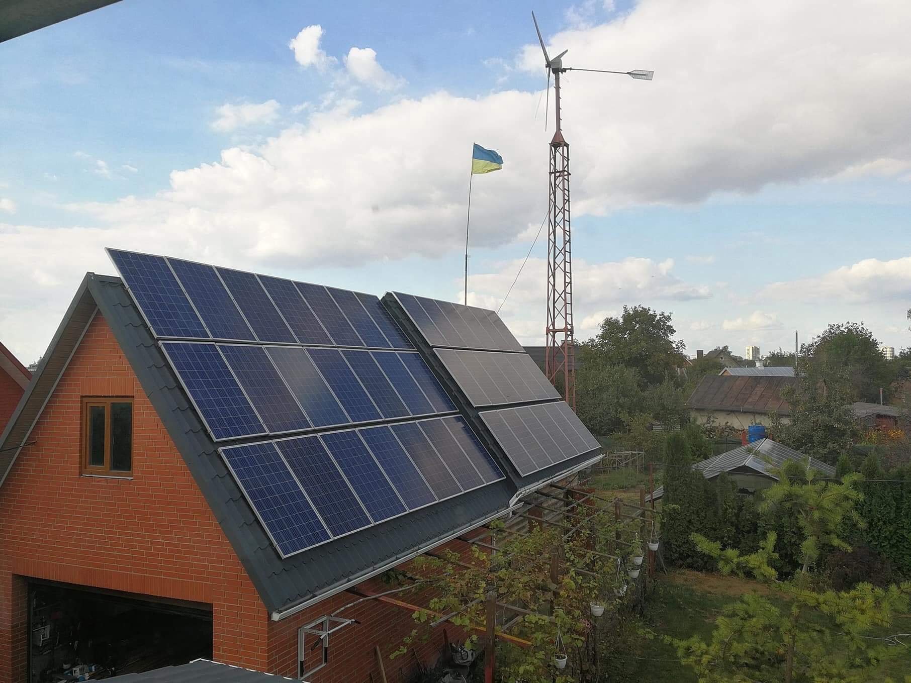 сонячні панелі