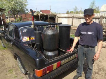 Волинянин їздить на екологічному паливі